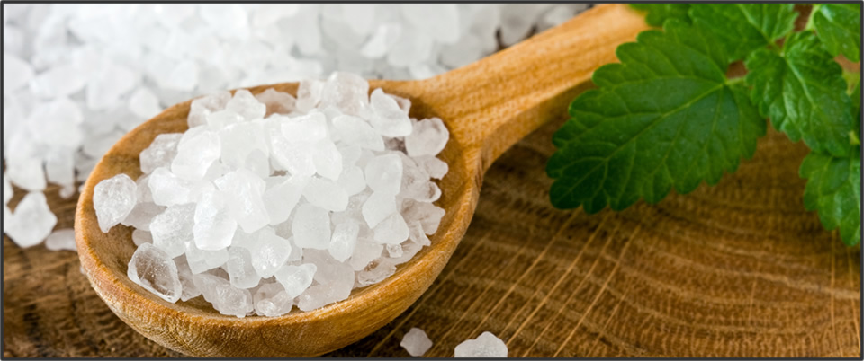 sal cristal para alimentacion